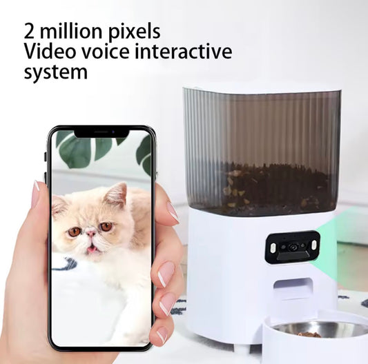 SmartPaw Automatic Pet Feeder with Camera